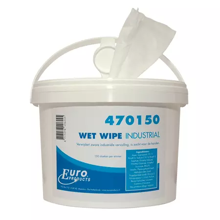 Een Euro Wet Wipes Industrial 150 st. koop je bij Scheepstra Drachten