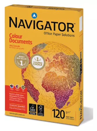 Een Navigator Colour Documents 120 g/m² 297 x 420 mm BL koop je bij Scheepstra Drachten