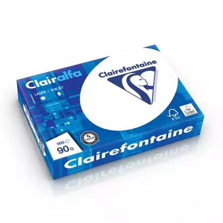 Een Clairefontaine Wit Clairalfa 90 g/m² 2896 210 x 297 mm LL koop je bij Scheepstra Drachten