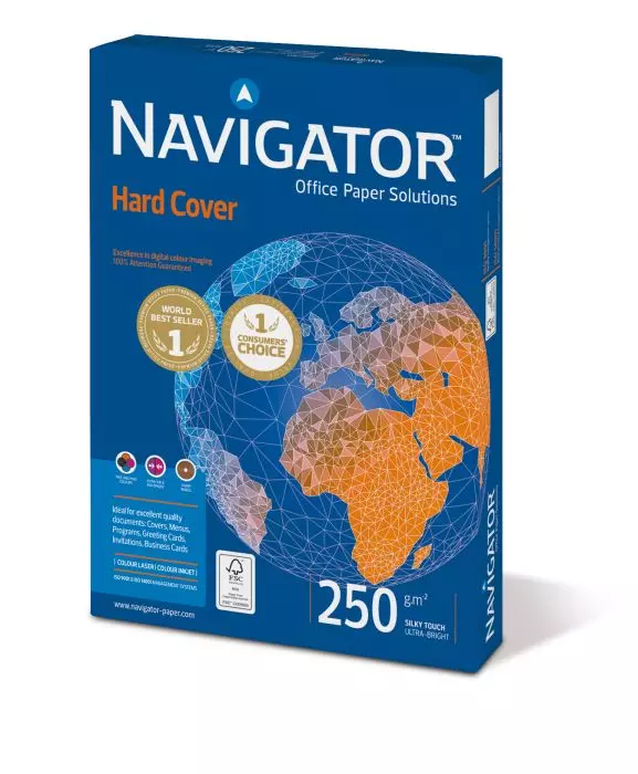 Een Navigator Hard Cover 250 g/m² 210 x 297 mm LL koop je bij Scheepstra Drachten